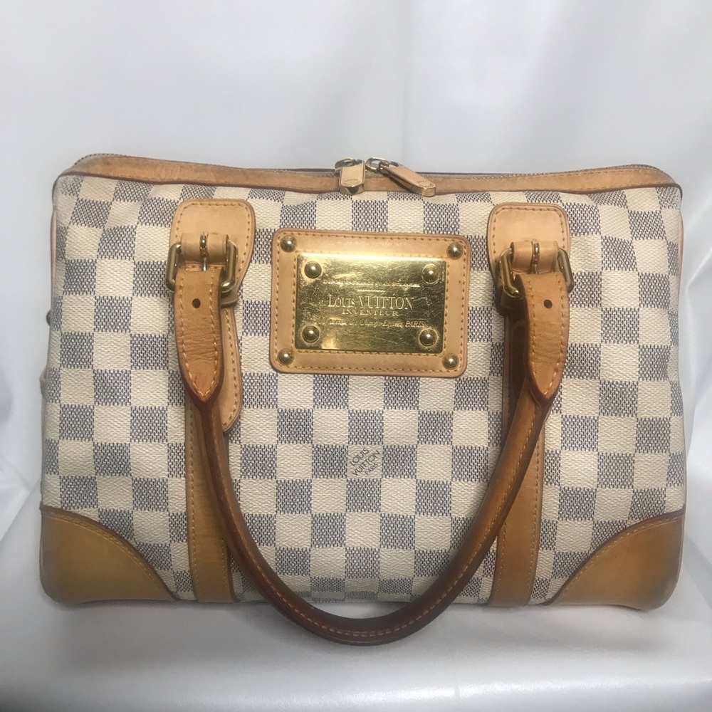 LOUIS VUITTON Authentic Berkeley Azur Damier Bag